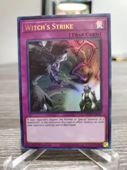 Yugioh Witch’s Strike MP20-EN035 Ultra Rare 1st Ed Lp - Image 1