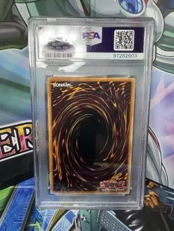 PSA 10 yu-gi-oh! FET-EN005 Sacred Phoenix Of Nephthys Ultimate Rare 1st Edition - Image 2