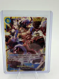 Monkey.D.Luffy OP11-118 SEC Parallel Alt Art Fist of Divine Speed One Piece TCG - Image 1