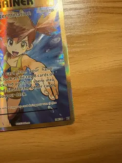 Pokemon TCG XY Evolutions Misty's Determination Full Art Trainer Card 108/108 - Image 3