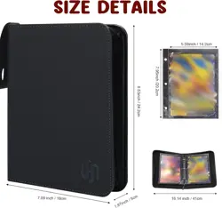Jumbo Card Binder for Pokemon Jumbo Cards iofeiwakR Oversized 2 Pockets Card ... - Image 3