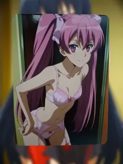 Mine Akame Ga Kill Anime Waifu Sexy Goddess Doujin Lewd Hentai Card - Image 1