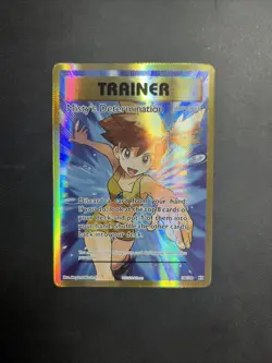 Misty's Determination 108/108 FullArt XY Evolutions Pokemon EN Gold TOP NM Minty - Image 1