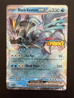 Pokemon Black Kyurem ex Surging Sparks Stamped #048/191 Promo - Image 1