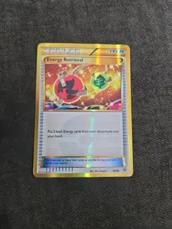Pokemon TCG Energy Retrieval 99/98 Gold Secret Rare XY Ancient Origins 2015 - NM - Image 1