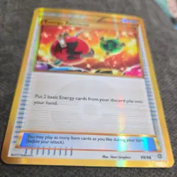 Pokemon TCG Energy Retrieval 99/98 Gold Secret Rare XY Ancient Origins 2015 - NM - Image 2