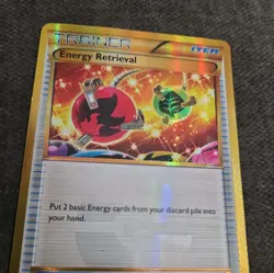 Pokemon TCG Energy Retrieval 99/98 Gold Secret Rare XY Ancient Origins 2015 - NM - Image 3