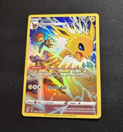Pokemon Jolteon TG04/TG30 Ultra Rare Full Art Holo Swsh09 Trainer Gallery 100 HP - Image 1
