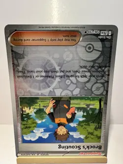 Brock's Scouting 146/159 Uncommon Journey Together Pokemon Reverse Holo NM - Image 2