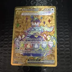 Pokemon Terapagos ex Stellar Crown Hyper Rare Holo 173/142 HP230 Crown Opal - Image 1