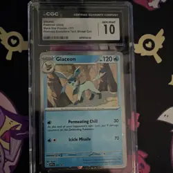 The Pokemon Company Glaceon SV Promo 171 Cosmos Holo CGC 10 2025 - Image 1