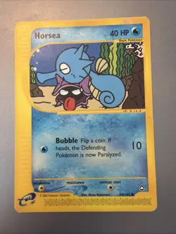 Horsea - 84/147 - EX Aquapolis - Pokemon - Vintage - 2002 - Image 1