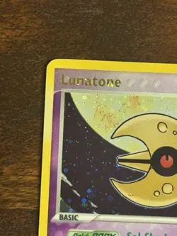Lunatone 20/92 Legend Maker Stamped Reverse Holo Pokemon TCG LP - Image 2