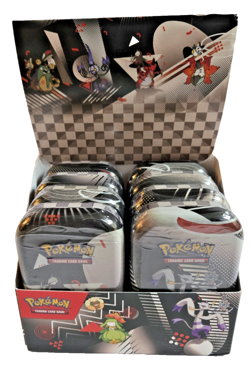 POKEMON BLACK BOLT WHITE FLARE UNOVA 8 MINI TINS COMPLETE SET SEALED NEW - Image 1