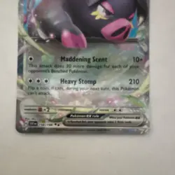 Pokemon Oinkologne EX SV01: Scarlet & Violet 158/198 Double Rare Holo 260 HP - Image 3