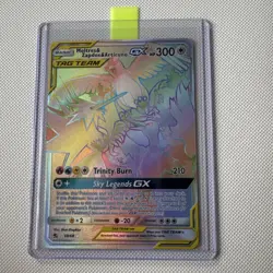 Pokemon TCG Moltres & Zapdos & Articuno GX Hidden Fates 69/68 - Image 1