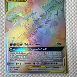 Pokemon TCG Moltres & Zapdos & Articuno GX Hidden Fates 69/68 - Image 4