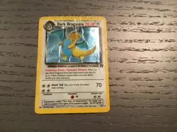 Pokemon Dark Dragonite Holo 5/82 Team Rocket HP - Image 1