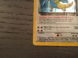 Pokemon Dark Dragonite Holo 5/82 Team Rocket HP - Image 4