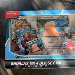 Pokemon TCG Snorlax ex & Blissey ex Special Collection Box Pokemon Day 2026 Box - Image 2