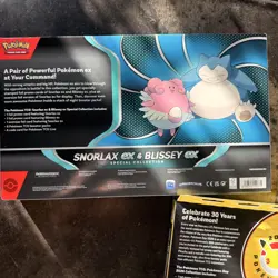 Pokemon TCG Snorlax ex & Blissey ex Special Collection Box Pokemon Day 2026 Box - Image 3