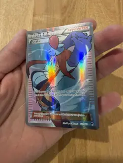 Skyla 122/122 - XY Breakpoint - Full Art - Pokemon - MISPRINT MISSING TEXTURE - Image 2