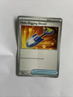 HOLE-DIGGING SHOVEL 074/088 POKEMON PERFECT ORDER ME03 REVERSE HOLO - Image 3