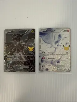 Pokemon TCG Celebrations 25th Anniversary Reshiram And Zekrom Full Art - Image 1