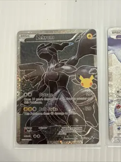 Pokemon TCG Celebrations 25th Anniversary Reshiram And Zekrom Full Art - Image 2