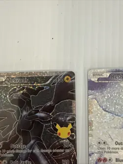 Pokemon TCG Celebrations 25th Anniversary Reshiram And Zekrom Full Art - Image 4