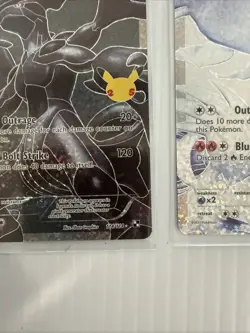 Pokemon TCG Celebrations 25th Anniversary Reshiram And Zekrom Full Art - Image 5