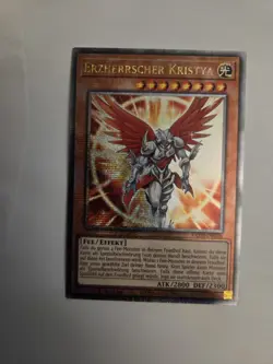 GERMAN Yu-Gi-Oh Archlord Kristya Quarter Century Secret Rare QCSR VASM-EN048 - Image 1