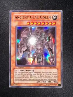 Yu-Gi-Oh! Ancient Gear Golem TLM-EN006 [ LP+ ] 1st Edition Ultra Rare YuGiOh - Image 1