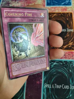 Yu-Gi-Oh! Covering Fire RDS-EN060 Ultimate Rare 1st Edition Near Mint - Image 3