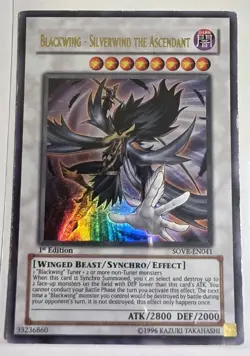 Konami Yu-Gi-Oh! Blackwing 1st Edition SOVR-EN041,SD5-EN013,DR1-EN108,ABPF-EN091 - Image 1