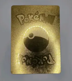 Pokemon M Hybrid Typhlosion EX Gold Foil Fan Art Collector Card - Image 4