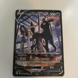 Umbreon V TG22/TG30 Ultra Rare Full Art Holo Single Strike Pokemon TCG Card NM - Image 1