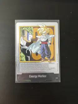 Energy Marker E-81 Silver Manga Booster 02 Dragon Ball Card English - Image 1