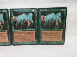 SPECTRAL BEARS X3 MAGIC THE GATHERING HOMELANDS 1995 MTG Trading Card #617 - Image 4