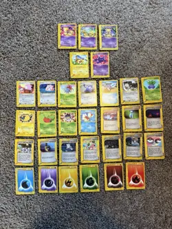 Pokemon Expedition Base Set Lot Of 32 Cards WOTC E-Reader No Duplicates - Image 1