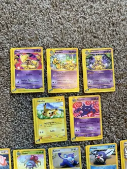 Pokemon Expedition Base Set Lot Of 32 Cards WOTC E-Reader No Duplicates - Image 2