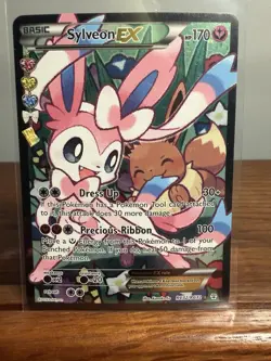 Pokemon Sylveon EX Full Art Ultra Rare RC32/RC32 Generations Holo Card - Image 1