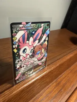 Pokemon Sylveon EX Full Art Ultra Rare RC32/RC32 Generations Holo Card - Image 2
