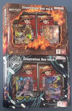 Bandai One Piece Card Game Illustration Box vol.5 & vol.6 - BRAND NEW / SEALED - Image 1