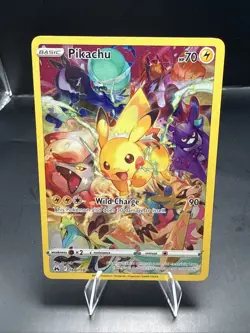 Pokemon TCG Pikachu 160/159 Crown Zenith Secret Rare Full Art Holo Card G - Image 2