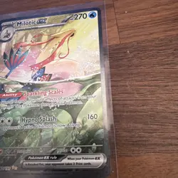 Pokemon TCG Milotic EX Special Illustration Rare Card 237/191 Surging Sparks - Image 3
