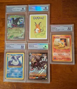 Graded Pokemon Card Lot #10 - Image 1