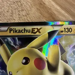 Pokemon Pikachu EX XY174 Black Star Promo 2016 Holo Card - Image 3
