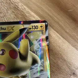 Pokemon Pikachu EX XY174 Black Star Promo 2016 Holo Card - Image 4