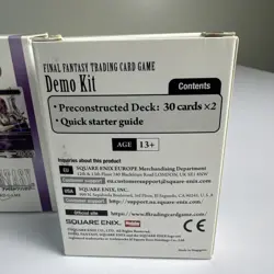 Final Fantasy Trading Card Game Demo Kit New Sealed 2 Pack - Image 4
